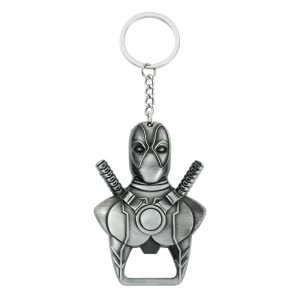 Porte clés Deadpool Ouvre-Bouteille - Design Métal & Utilitaire Geek