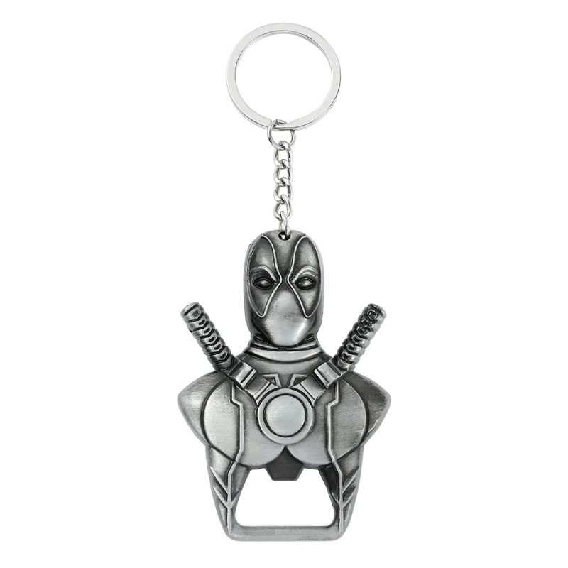 Porte clés Deadpool Ouvre-Bouteille - Design Métal & Utilitaire Geek