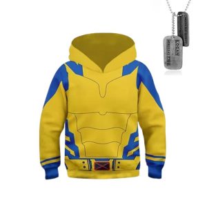 Costume Wolverine Enfant avec Collier