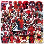 Collection Stickers Deadpool - 50 Designs Uniques