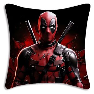 Décoration Salon Geek – Housses Deadpool