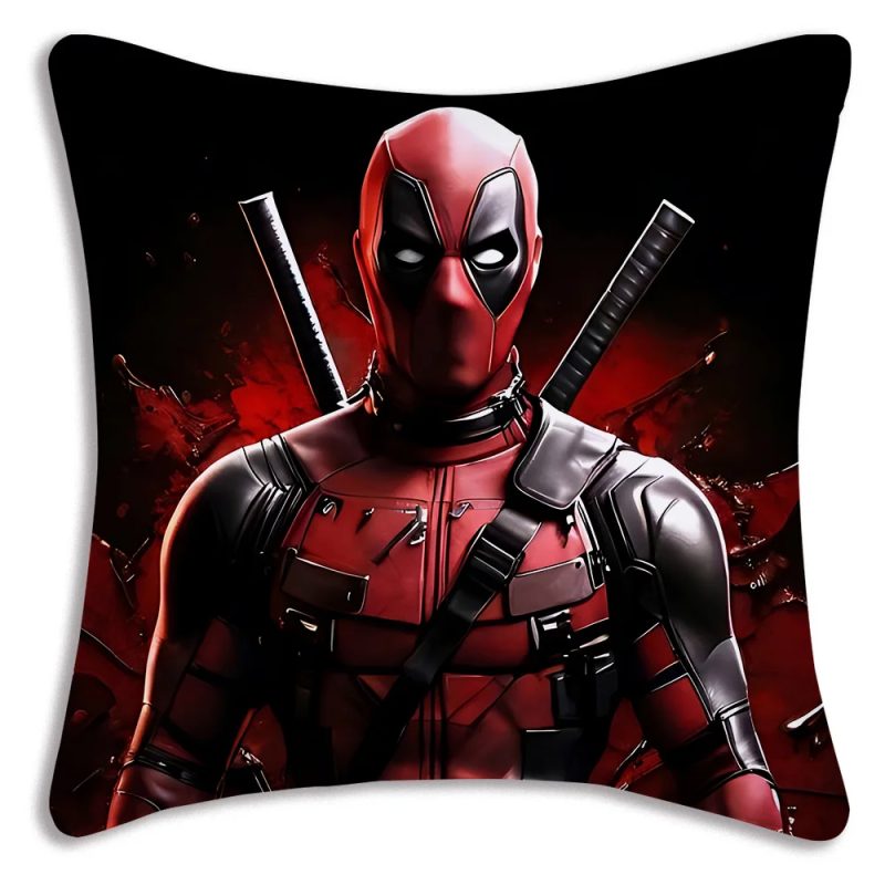 Décoration Salon Geek – Housses Deadpool