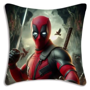 Housses de Coussin Deadpool – Déco Geek Drôle pour Chambre & Salon