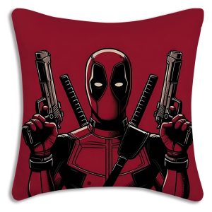 Housse de Coussin Deadpool – Pour Fans de Comics