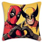Oreiller Geek Deadpool et Wolverine – Style Geek & Pratique