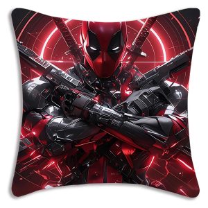Décoration Chambre Deadpool – Housses de Coussin Colorées