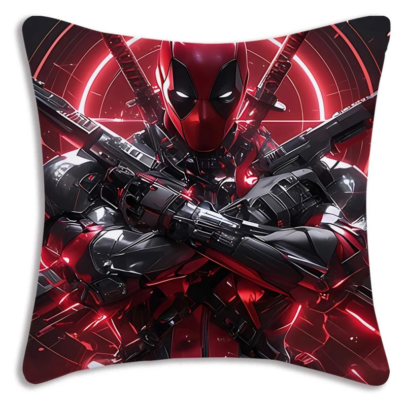 Décoration Chambre Deadpool – Housses de Coussin Colorées