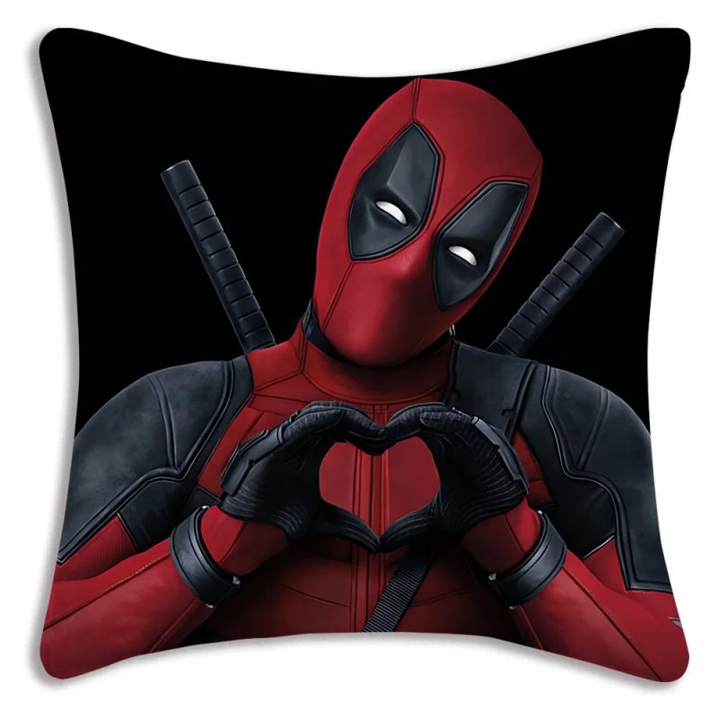 Coussin Deadpool – Housse Polyester pour Canapé ou Lit