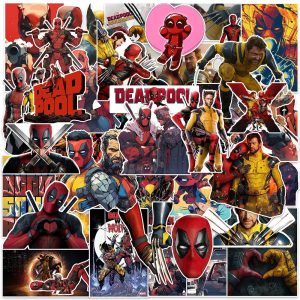 Autocollants Deadpool & Wolverine 50 Stickers