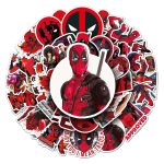 Collection Stickers Deadpool - 50 Designs Uniques