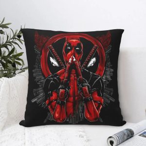 Housses de Coussin – Deadpool Motifs Drôles & Durables