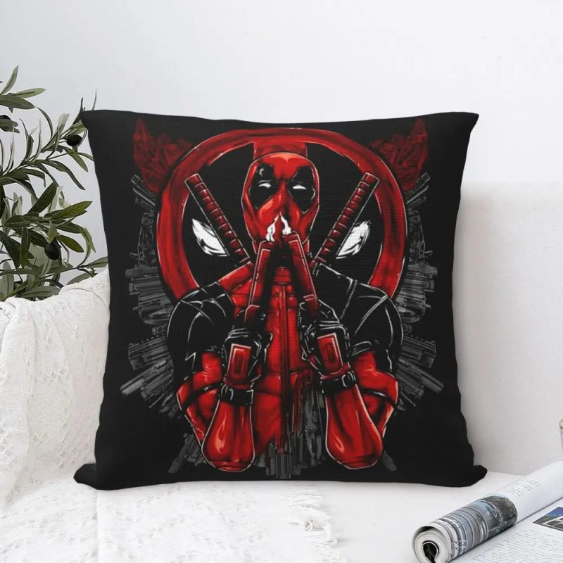 Housses de Coussin – Deadpool Motifs Drôles & Durables