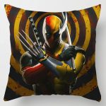 Oreiller Fan de Héros – Housse Polyester Résistant