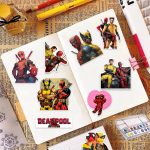 Autocollants Deadpool & Wolverine 50 Stickers