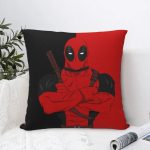 Housse de Coussin Deadpool – Lavable & Résistante