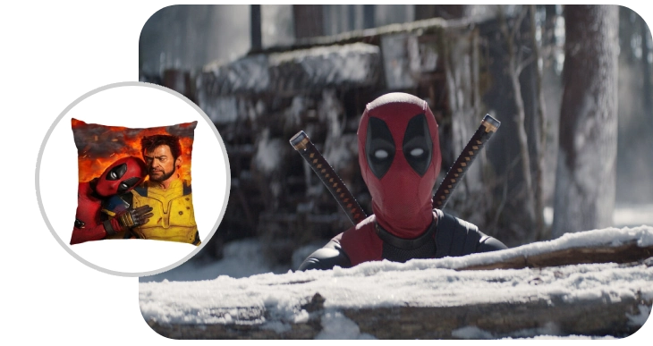 Coussins Deadpool