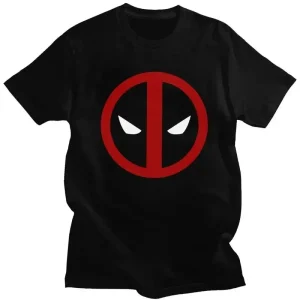 T-shirt Logo Deadpool – L'Icône du Mercenaire Disert