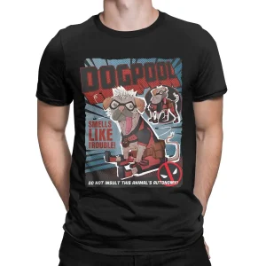 T-shirt Dogpool – Smells Like Trouble!