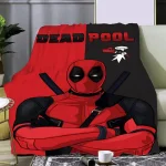 Plaid Polaire Deadpool – Chaleur Mutante