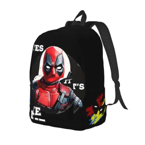 Sac à dos Deadpool - Portrait expressif et bulles de dialogue