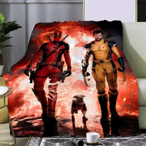 Plaid Deadpool & Wolverine – Duo Explosif