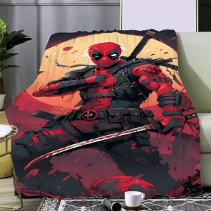 Plaid Deadpool – Guerrier au Clair de Lune