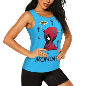 Débardeur Femme Deadpool Monday - Humour Marvel