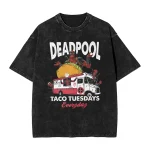 T-shirt Deadpool – Taco Tuesdays Everyday