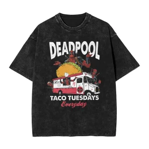 T-shirt Deadpool – Taco Tuesdays Everyday