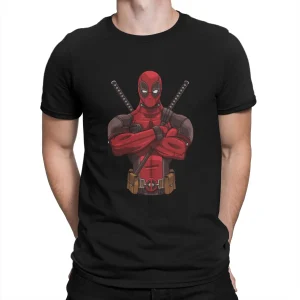 T-shirt Deadpool – Bras Croisés & Katanas