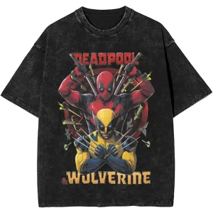 T-shirt Deadpool & Wolverine – Duo de Légendes
