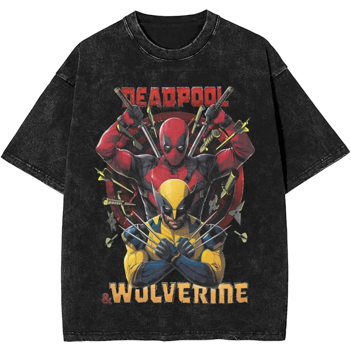 T-shirt Deadpool & Wolverine – Duo de Légendes
