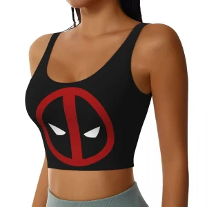 Débardeur Deadpool Femme Rouge et Noir
