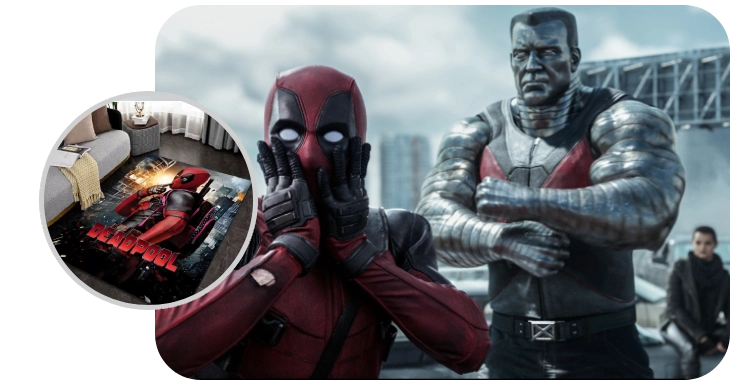 Tapis Deadpool
