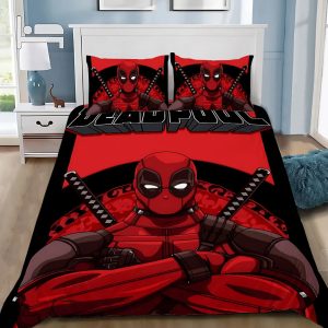 Ensemble Literie Comics - Deadpool 3 Pièces