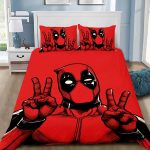 Cadeau Fan Deadpool - Set Literie Complet