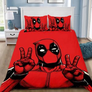 Cadeau Fan Deadpool - Set Literie Complet