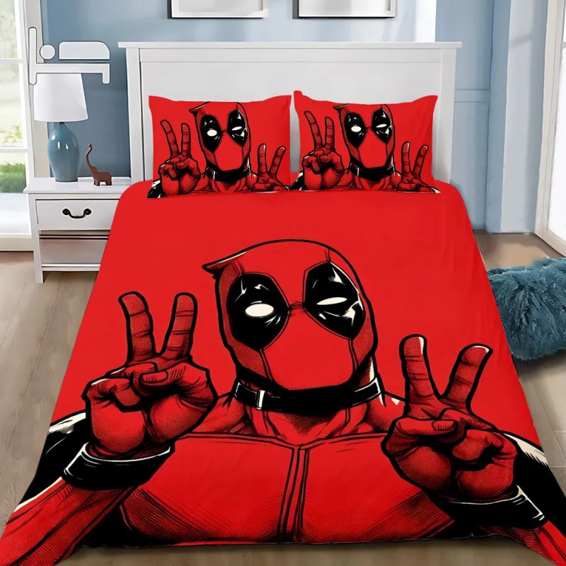 Cadeau Fan Deadpool - Set Literie Complet