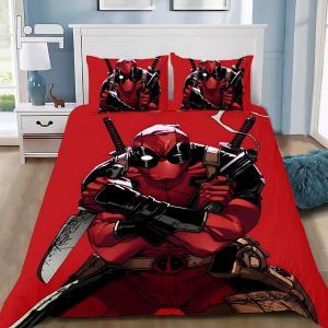 Set Literie Deadpool - Anti-Allergique et Résistant