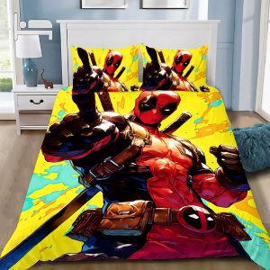 Housse Couette Deadpool et Taies - Collection Complète 4 Formats