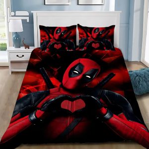 Décoration Chambre Deadpool - Ensemble Literie 3 Pièces