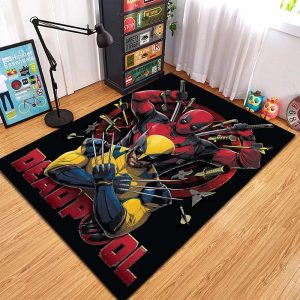 Tapis Salon Tendance – Deadpool & Wolverine