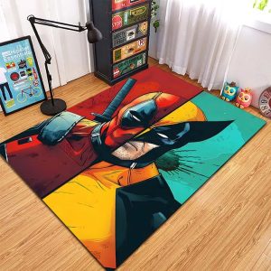 Tapis Déco Murale Deadpool – Motif Comics & Résistant