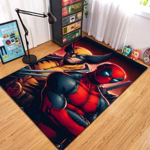 Tapis Grand Format Héros – Deadpool & Wolverine