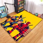 Tapis Déco Murale Audacieuse – Deadpool & Wolverine