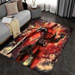 Tapis Deadpool – Motif Unique & Antistatique